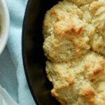 Cast Iron Honey Biscuits